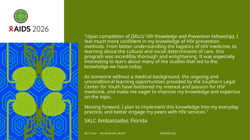 Protecting and advancing HIV prevention access for - slide 13 of 14