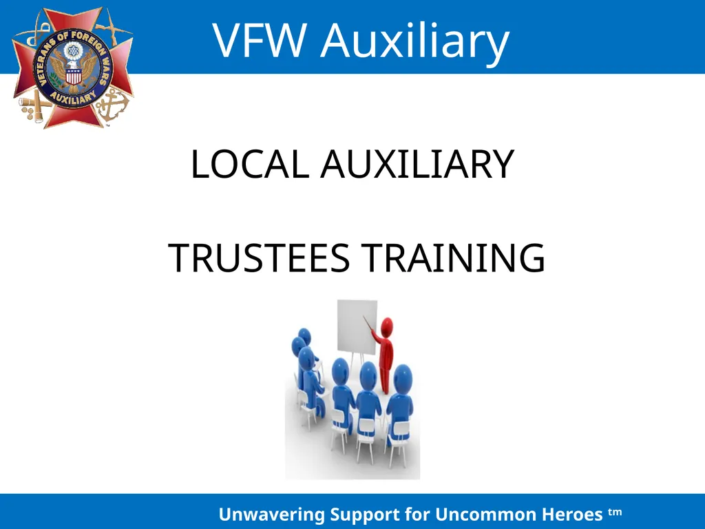 LOCAL AUXILIARY TRUSTEES TRAINING Auxiliary - slide 1 of 32
