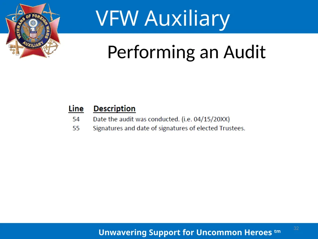 LOCAL AUXILIARY TRUSTEES TRAINING Auxiliary - slide 32 of 32