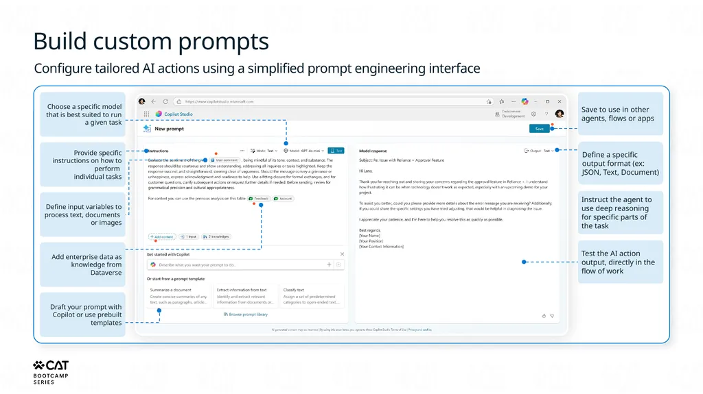 Tools overview Copilot Studio Architecture - slide 17 of 33