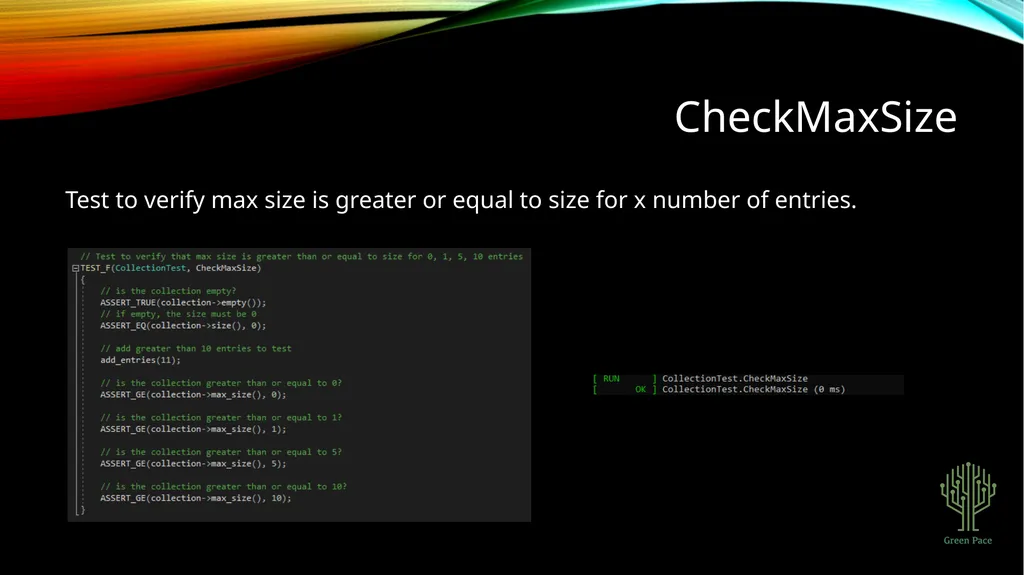Green Pace Security Policy Presentation Developer: - slide 9 of 16