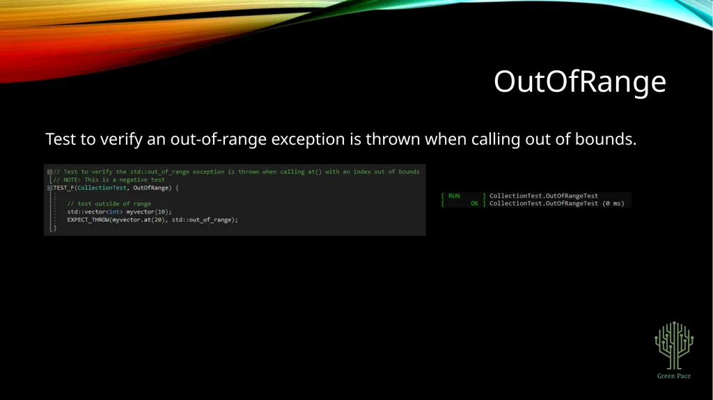 Green Pace Security Policy Presentation Developer: - slide 10 of 16