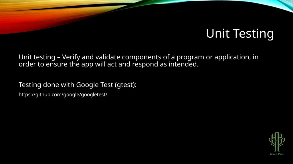 Green Pace Security Policy Presentation Developer: - slide 8 of 16