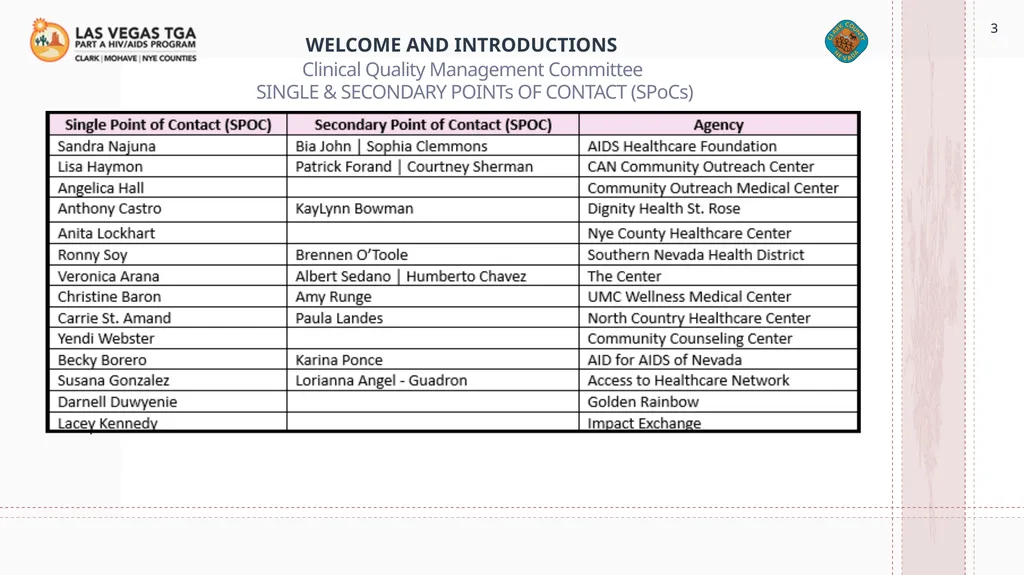 LVTGA Ryan White HIV/AIDS Program (RWPA) Clinical - slide 3 of 11