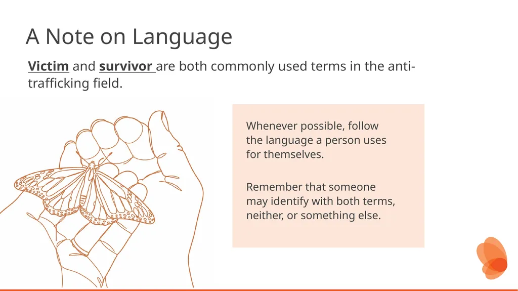 Human Trafficking Identification and Response in - slide 12 of 77
