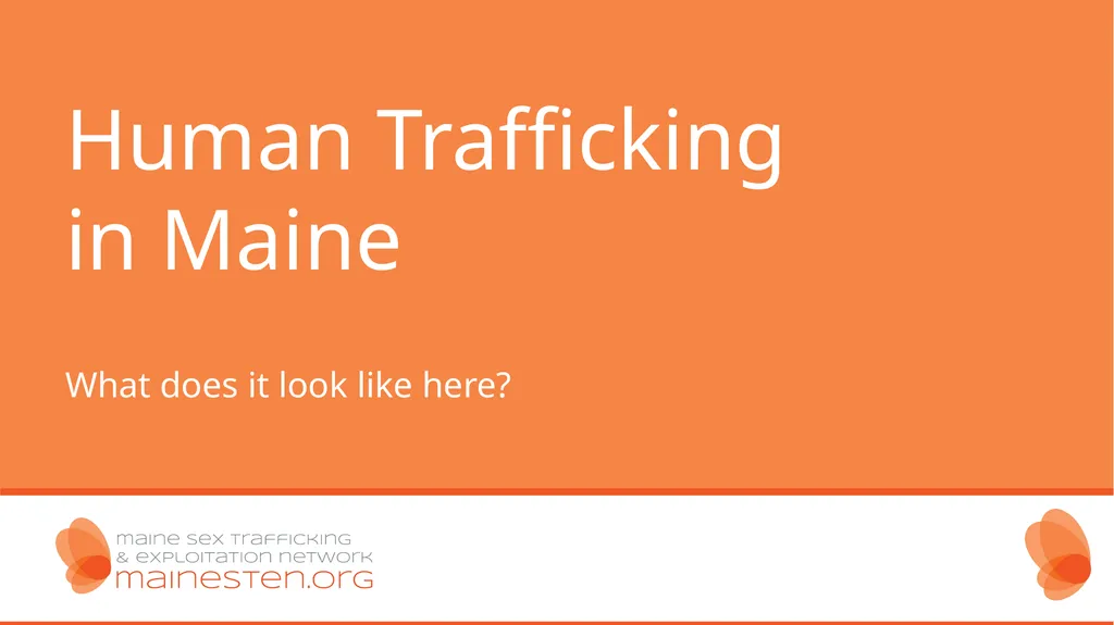 Human Trafficking Identification and Response in - slide 26 of 77