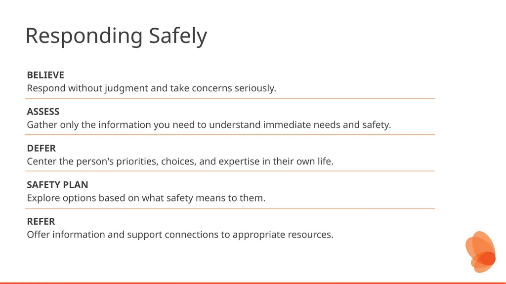Human Trafficking Identification and Response in - slide 61 of 77