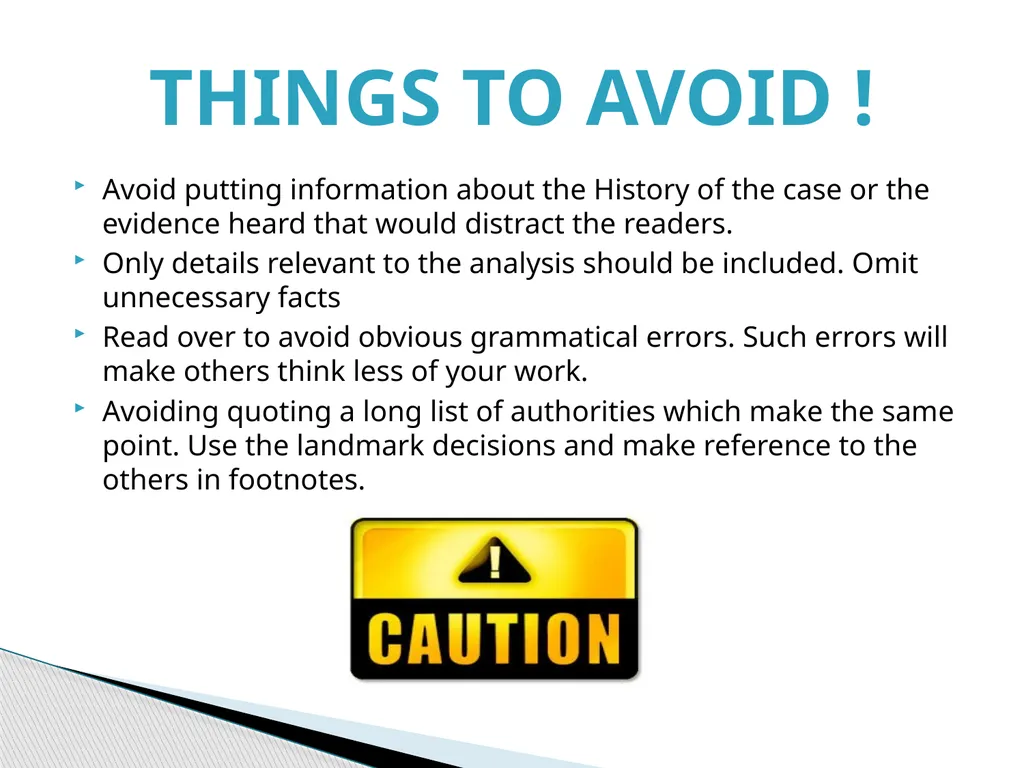 Judgment Writing Presentation By The Hon. Dame - slide 21 of 45