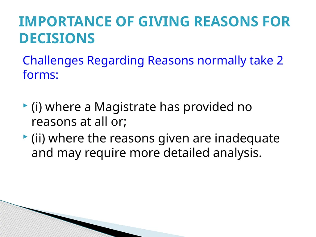 Judgment Writing Presentation By The Hon. Dame - slide 39 of 45