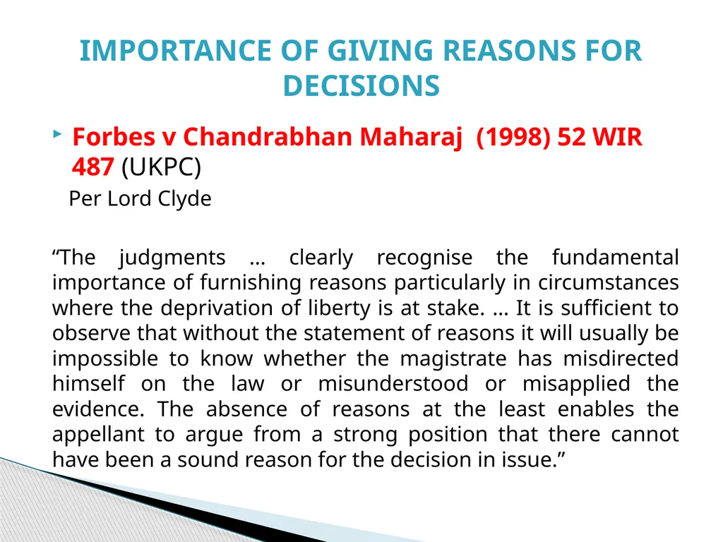 Judgment Writing Presentation By The Hon. Dame - slide 37 of 45