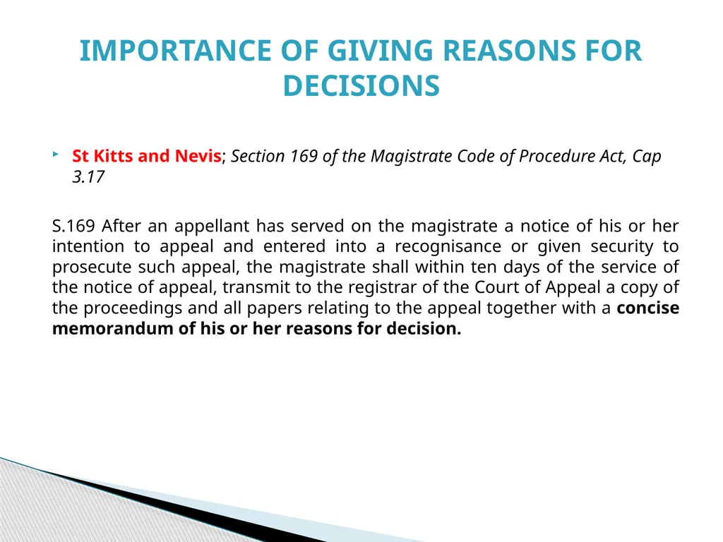 Judgment Writing Presentation By The Hon. Dame - slide 32 of 45