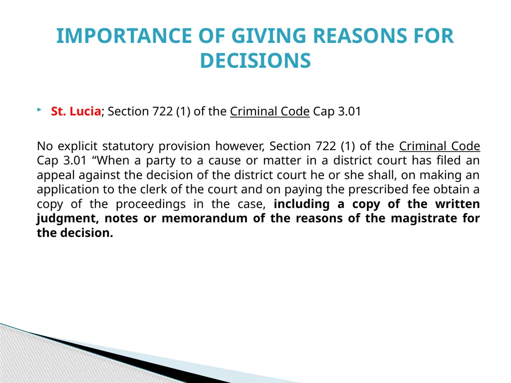 Judgment Writing Presentation By The Hon. Dame - slide 34 of 45