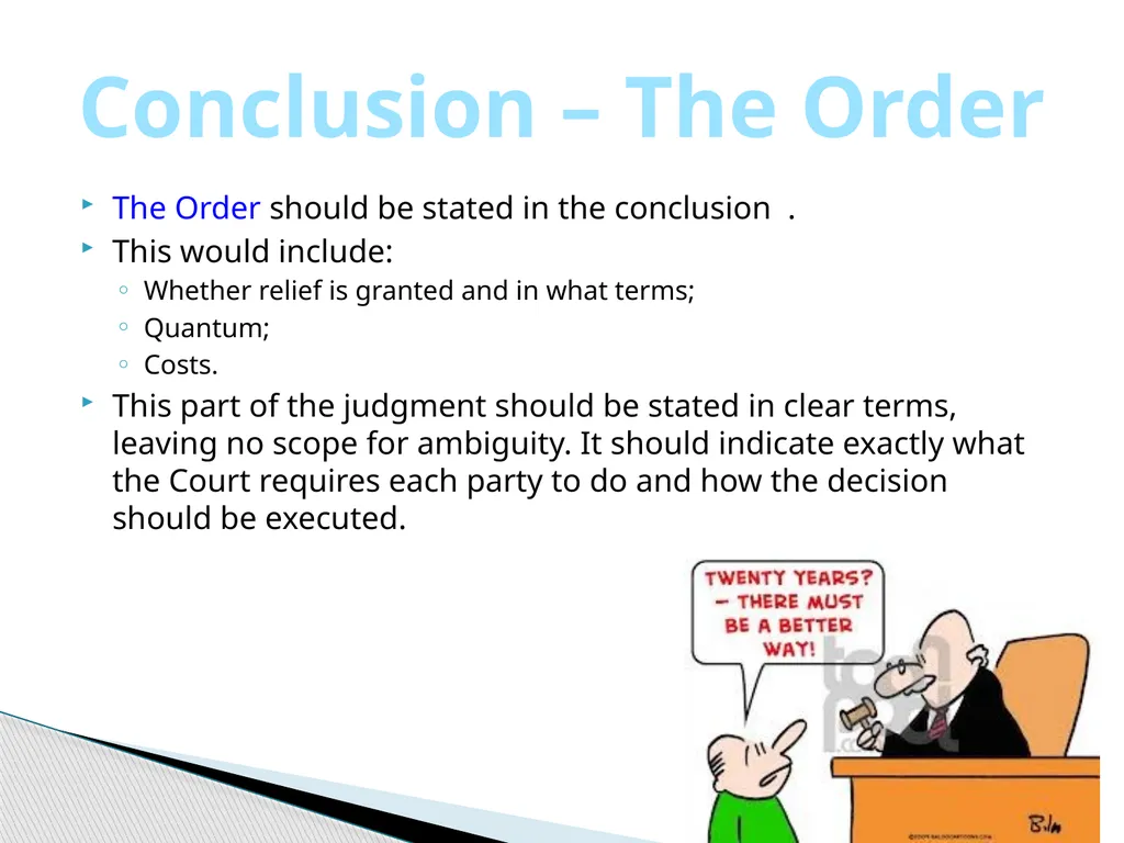 Judgment Writing Presentation By The Hon. Dame - slide 22 of 45