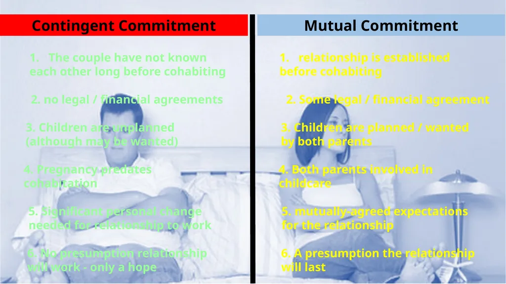Commitments to Cohabitation Smart and Stevens - slide 2 of 3