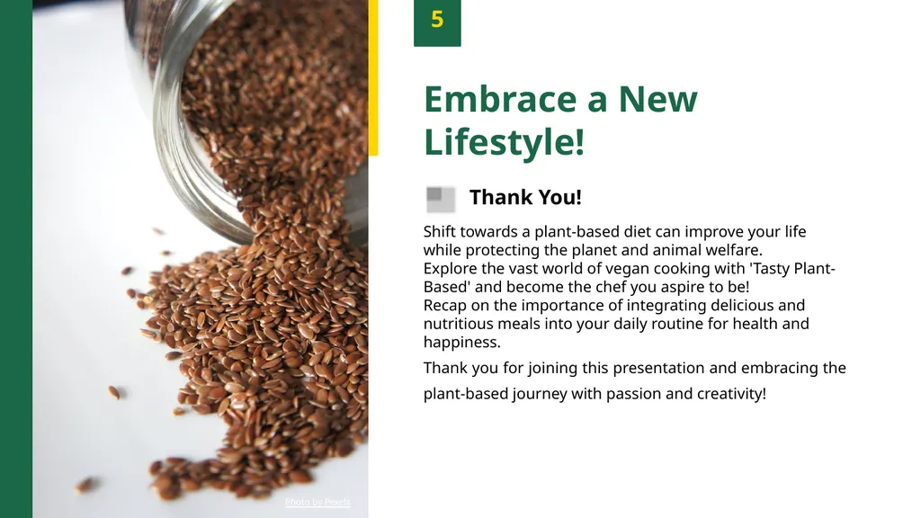 Delicious Plant-Based Palate Transform Your Meals - slide 7 of 7