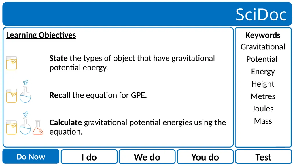 What type of objects store kinetic energy? A - slide 2 of 14