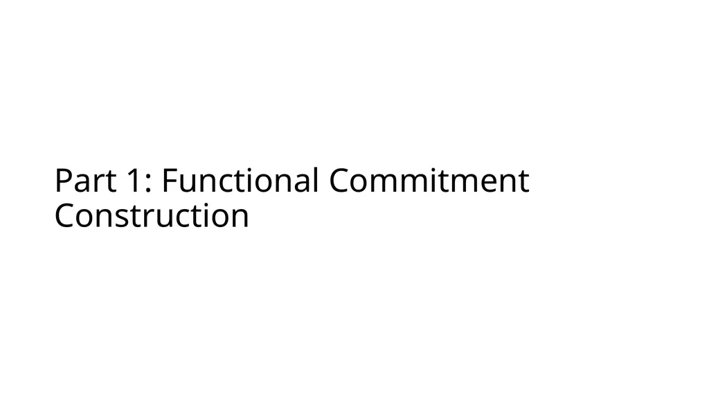 Functional Commitments for All Functions from SIS - slide 4 of 20