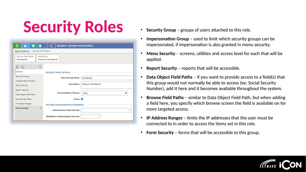 Let’s Talk SIS Security: Navigating the - slide 5 of 13