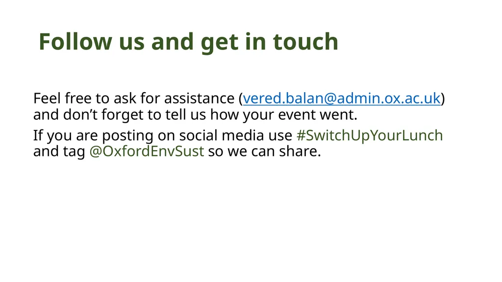 What, why and when Invitation templates Resources - slide 10 of 10
