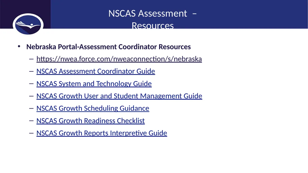 NSCAS Growth Fall/Winter 2024-2025 Test - slide 9 of 12