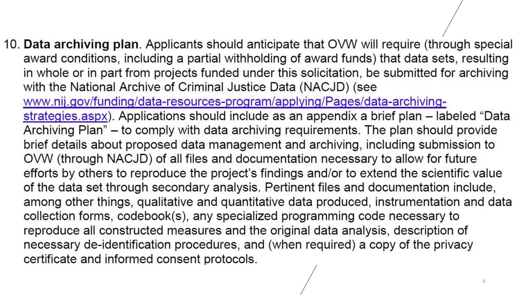 HARD TO SHARE DATA: SENSITIVE QUALITATIVE - slide 6 of 41