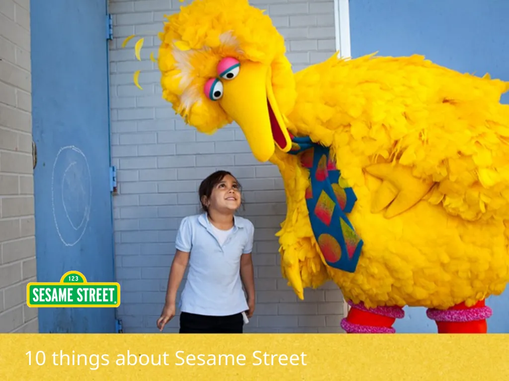 10 things about Sesame Street Mission-driven and - slide 1 of 11