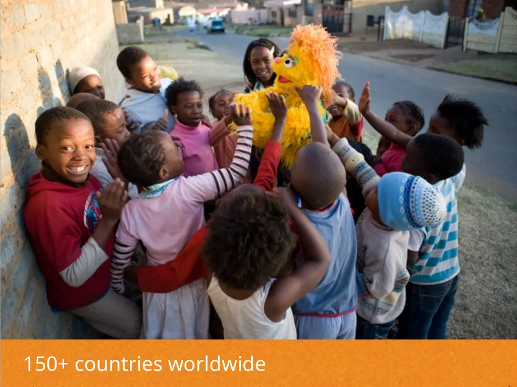 10 things about Sesame Street Mission-driven and - slide 3 of 11