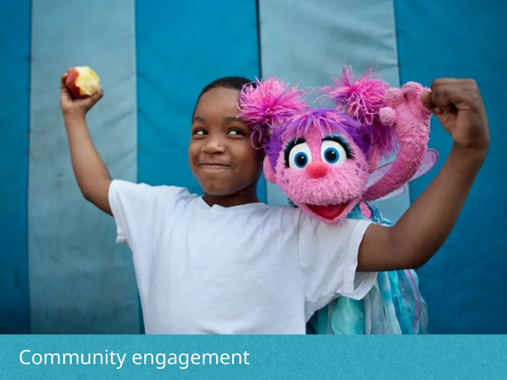 10 things about Sesame Street Mission-driven and - slide 6 of 11