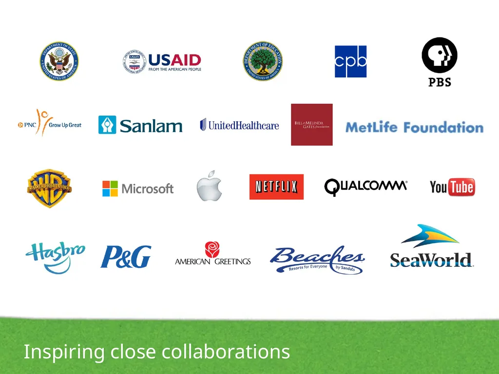 10 things about Sesame Street Mission-driven and - slide 9 of 11