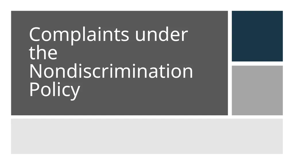 Diversity, Equal Opportunity, and - slide 21 of 27