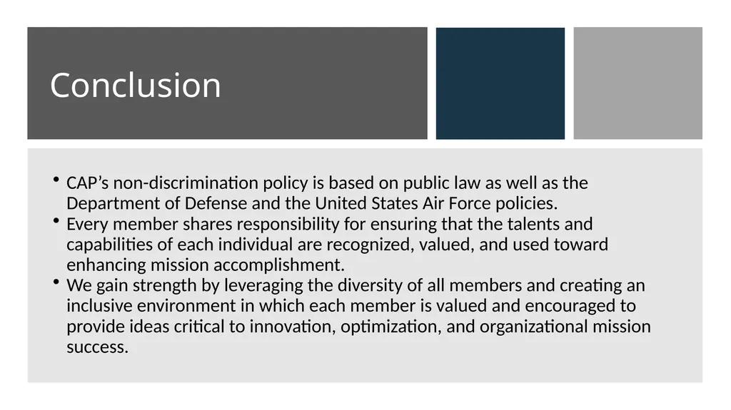 Diversity, Equal Opportunity, and - slide 27 of 27