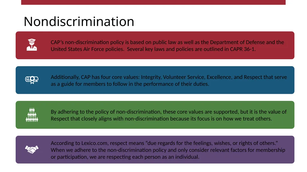 Diversity, Equal Opportunity, and - slide 5 of 27