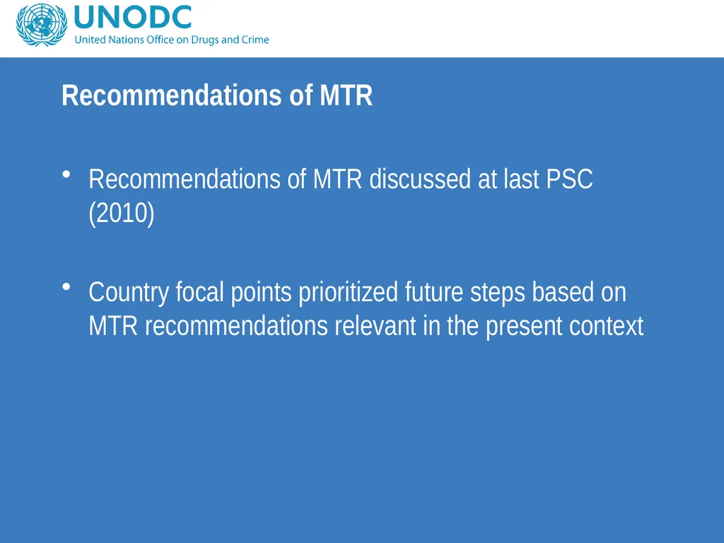 Project Steering Committee Meeting Colombo, 2012 - slide 9 of 42