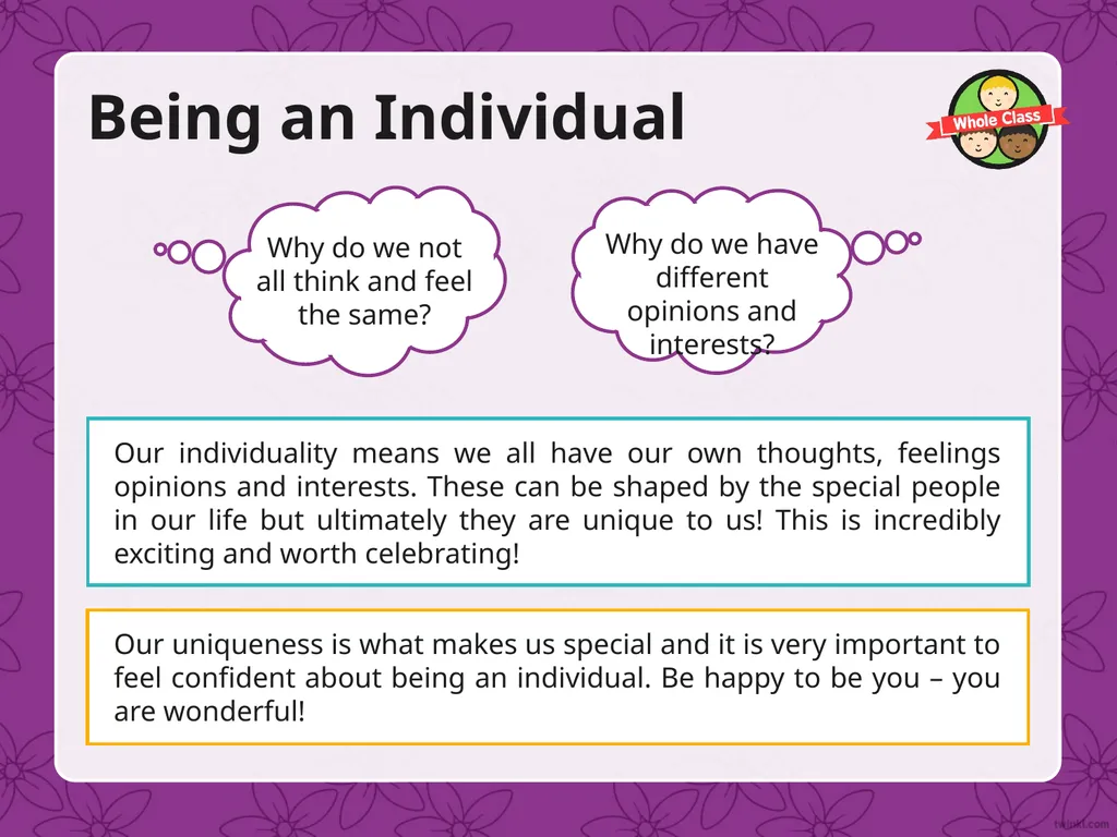 PSHE and Citizenship | Year 5 | Relationships | Be - slide 15 of 19