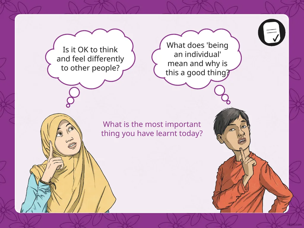 PSHE and Citizenship | Year 5 | Relationships | Be - slide 17 of 19