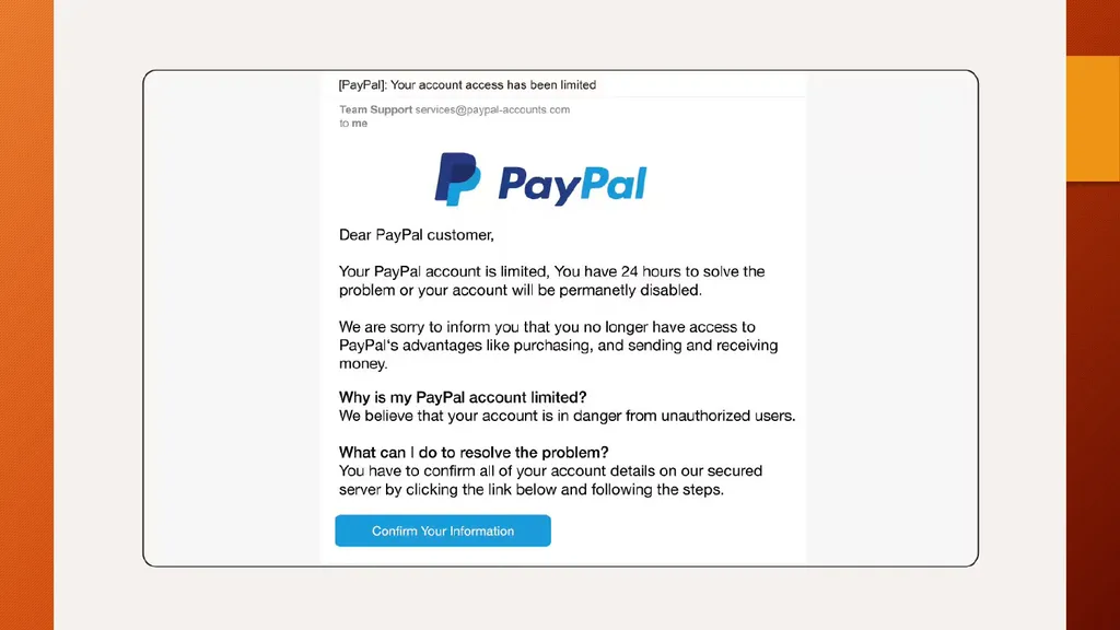 Protecting Yourself from Scams How to Identify and - slide 17 of 43