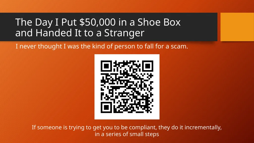 Protecting Yourself from Scams How to Identify and - slide 22 of 43