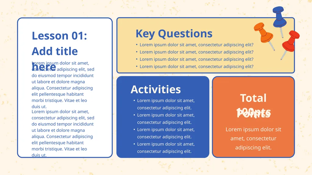 Lesson Plan for Pre-K Presentation Lorem ipsum - slide 9 of 21