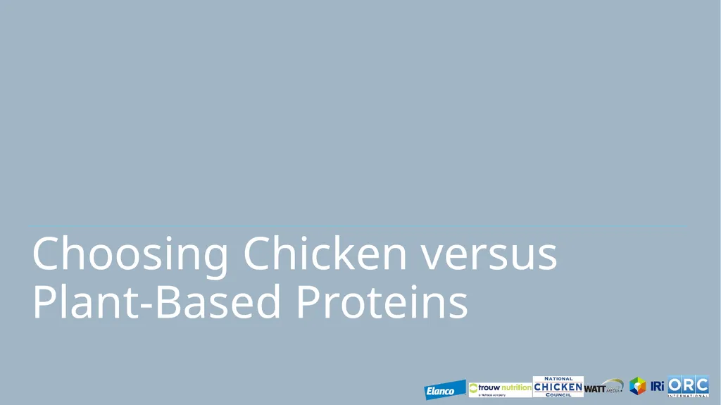 US Chicken Consumption Report CRM# US3003442 July - slide 11 of 27