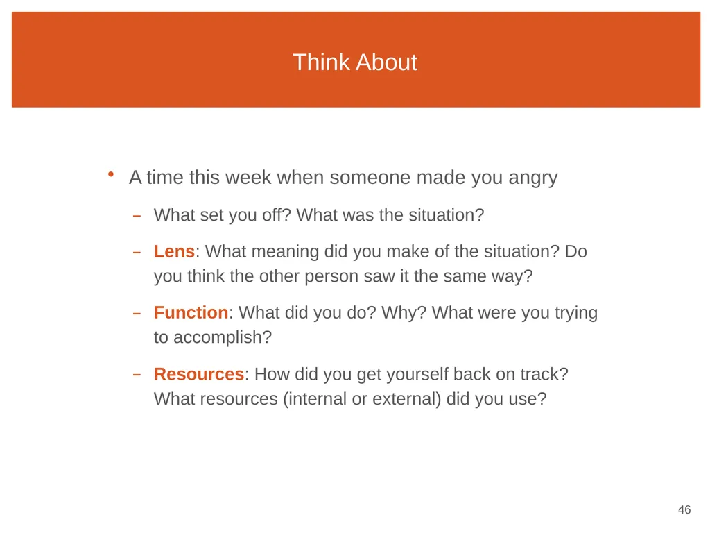 Session Two Behavior Makes Sense ARC Reflections 1 - slide 46 of 52