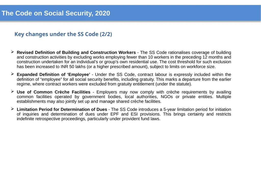 New Labour Codes Jan 2026 www.krayman.com - slide 20 of 26
