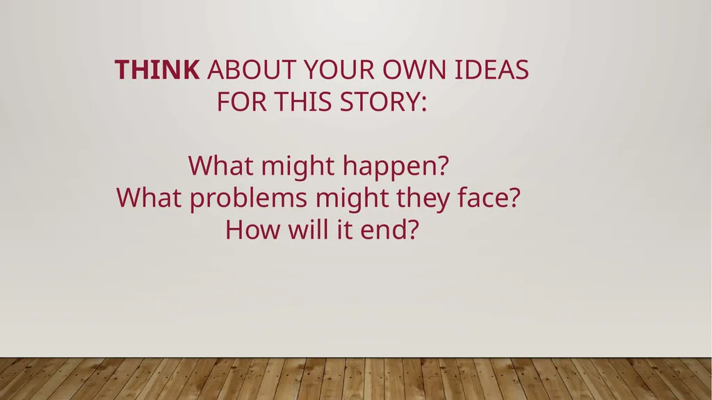 Wednesday 6th January This is a thinking & talking - slide 7 of 11