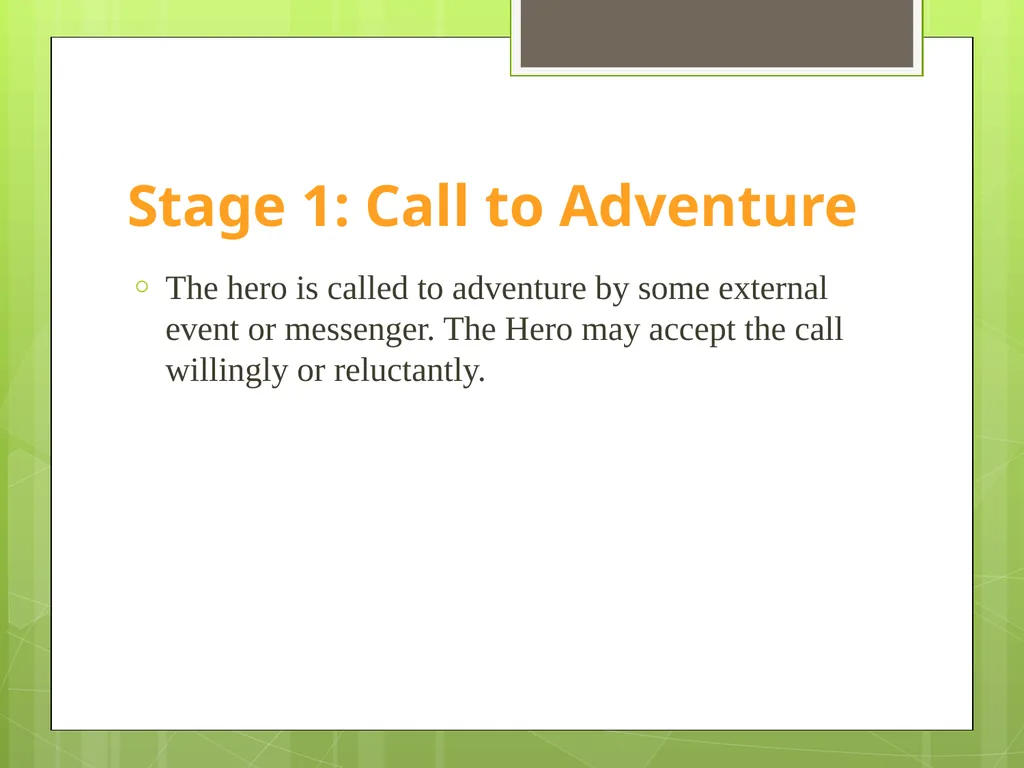 Archetypes Grade 10 Academic Ms. Casselman Revised - slide 11 of 25