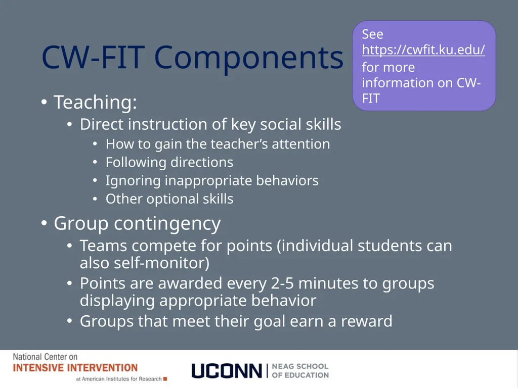 Module 8 Intensifying Behavioral Support Jennifer - slide 25 of 66