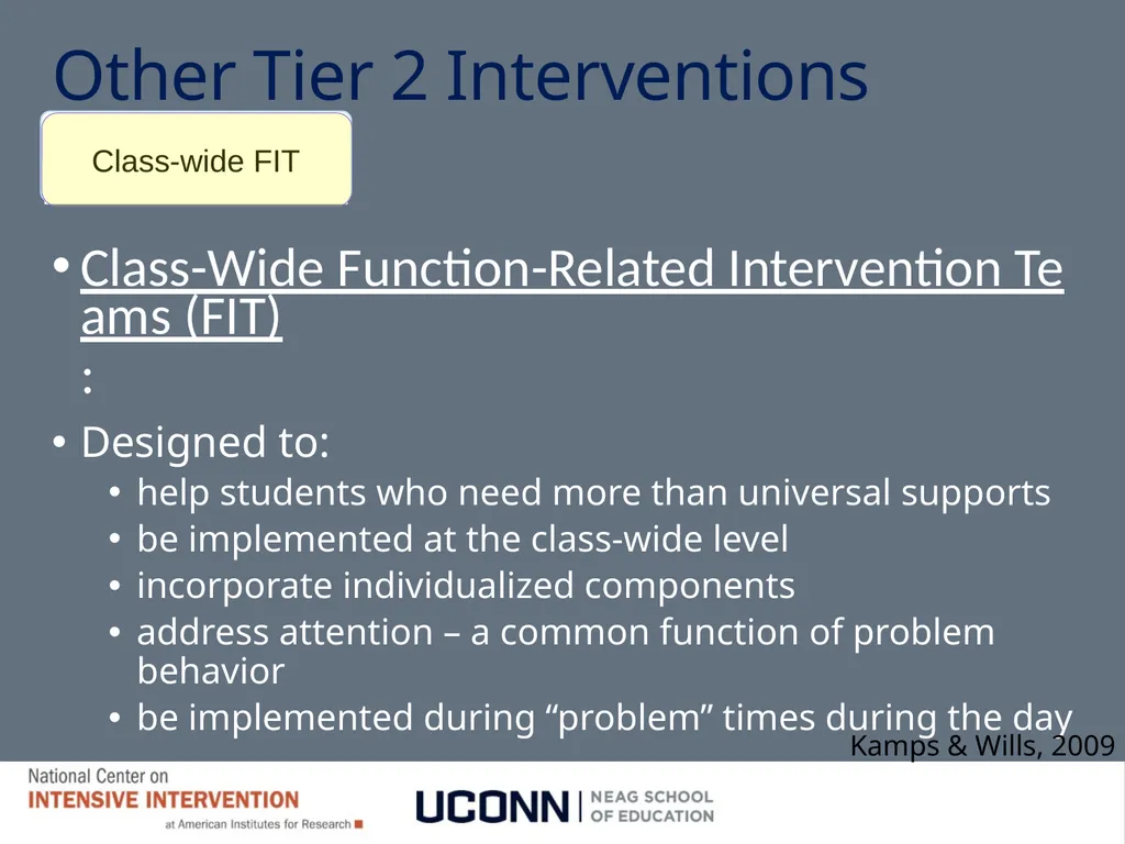 Module 8 Intensifying Behavioral Support Jennifer - slide 24 of 66