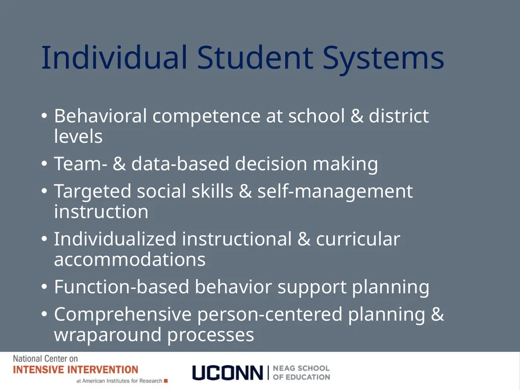 Module 8 Intensifying Behavioral Support Jennifer - slide 29 of 66