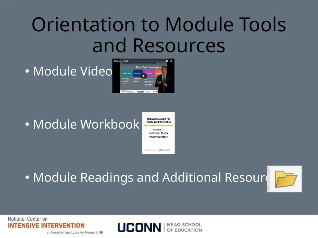 Module 8 Intensifying Behavioral Support Jennifer - slide 3 of 66