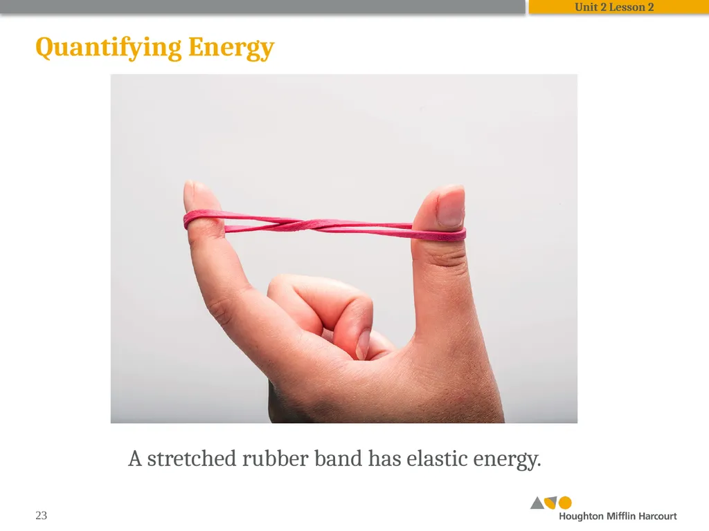 HMH Science Dimensions Physics Unit 2: Energy and - slide 23 of 37