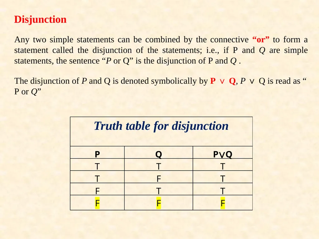 Topic : LOGIC-INTRODUCTION & LOGIC LAWS Subject - slide 6 of 25