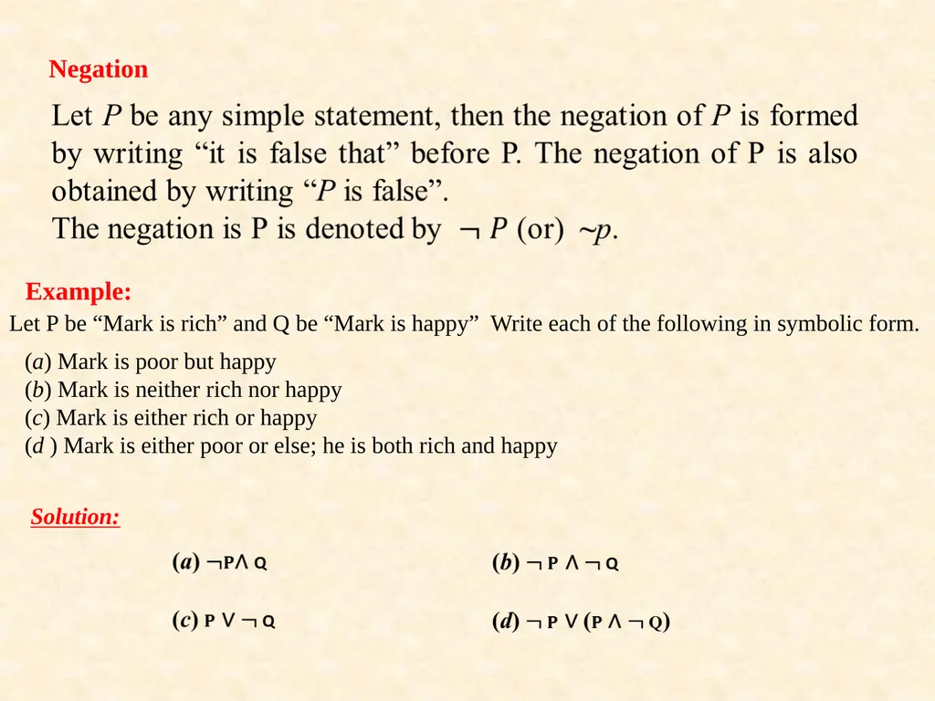 Topic : LOGIC-INTRODUCTION & LOGIC LAWS Subject - slide 7 of 25
